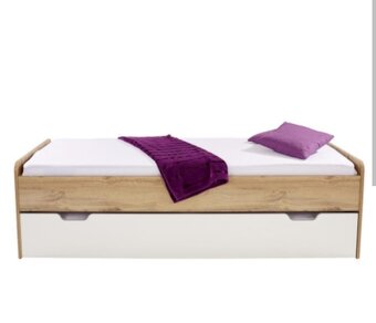 Výsuvná dvojitá postel Maxi - 2