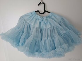 Dívčí Tutu sukně světle modrá - 2