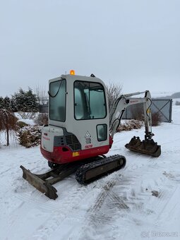 Minibagr Takeuchi TB219 2015 3x lžíce - 2