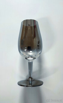 Skleničky 6 kusů, šedé - 2