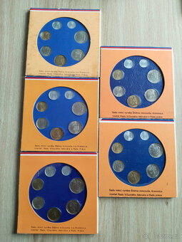 Sada oběžných mincí 1986 - 1990 - 2