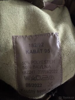 Kabát AČR vz. 95 nový - 2