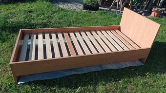Postel 90/200 cm - dekor olše - 2