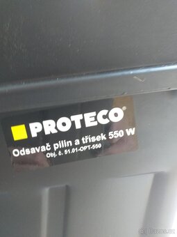 Odsavač pilin a třísek Proteco - 2