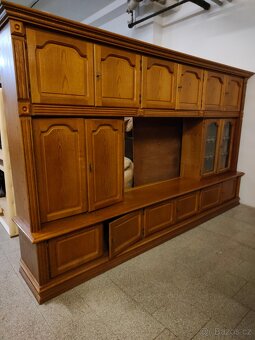 Stěna obývací rustikální - 2
