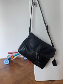Kožená crossbody kabelka Ralph Lauren - 2