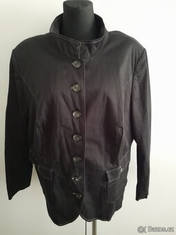 Dámské sako-černé barvě, vel.XXL/50-52. - 2