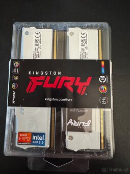 Kingston Fury Beast White RGB EXPO 32GB [2x16GB 6000MHz DDR5 - 2