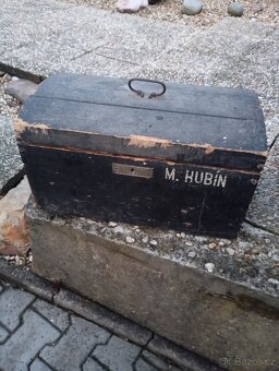 Starožitná truhla – kufr - 2