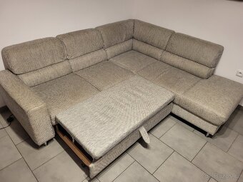 Rohová sedací souprava rozkládací - 2