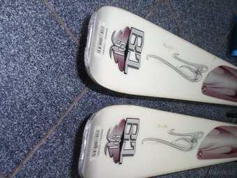 SUPER DÁMSKÉ SKIALPY LYŽE ROSSIGNOL BANDIT 154 CM+SKINY - 2