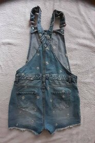 dívčí šortky s laclem na 12-13 let - 2