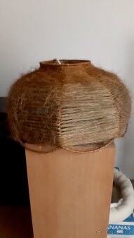 Velmi hezké stínidlo na lampu sisal - 2