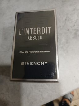 Prodám originál parfém Givenchy L'interdit - 2