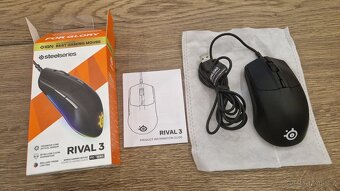 Herní myš SteelSeries Rival 3 - nová (orig. balení + záruka) - 2