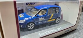 Škoda Roomster Nosta 1:43 Abrex firemní model - 2