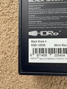 Black Shark 4 - 8GB RAM, 128GB - 2