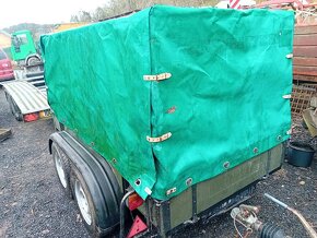 Masivní nákladní vlek, 2000 kg NOVÁ STK - 2