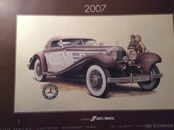 Nástěnný Kalendář od Václava Zapadlíka rok 2007 - 2