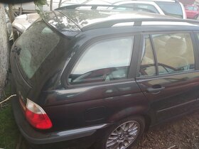 Bmw E46 touring, black sapphire metallic a titan silber - 2