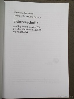 Elektrotechnika – Univerzita Pardubice - 2
