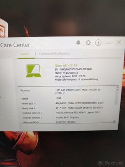 Acer nitro 5 an517-54 144hz - 2