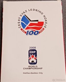 30 ks FOTEK- POHLEDNIC z MS v hokeji v Kanadě z roku 2008. - 2