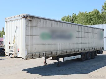 Krone SD, TŘÍSTRANNÁ SCHRNOVACÍ PLACHTA XL, ZVEDACÍ NÁPRAVA - 2