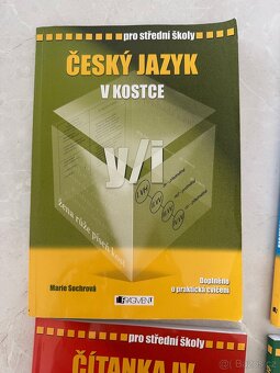Knihy na střední školu - český jazyk, literatura, čítanka - 2
