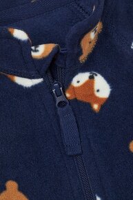 ☘️ Fleecová ZVÍŘÁTKOVÁ MIKINA H&M vel. 104 ☘️ - 2