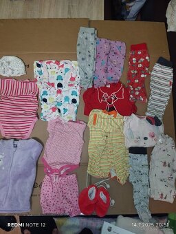 Mix body a obleceni vel. 9-12 mes - 2