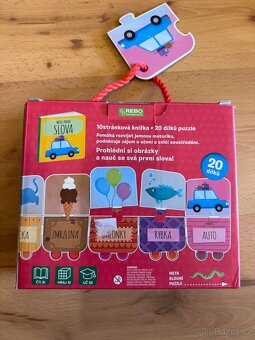 Moje první slova (knížka+20 díl puzzle) - 2