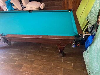 Kulečník pool 9ft III břidlicová deska - 2
