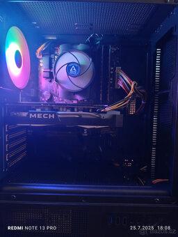 Herni PC - RYZEN 3500X, 16GB RAM, 930GB NVME, RX6600, WIN11 - 2
