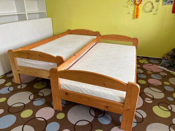 2 x jednolůžko 200 x 90 cm - 2