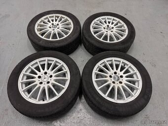 Alu kola AEZ 5x110 R17 ET40 Letní Pneu Continental - 2