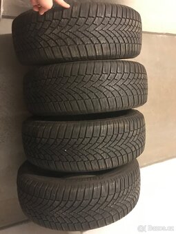 Zimní 205/55r16 …6+mm 2.sady - 2