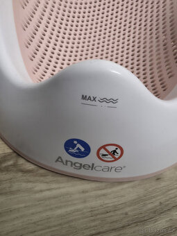 Angel Care lehátko pro děti do vany - barva pink - 2