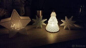 Vánoční dekorace z 3D tisku - 2