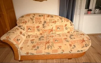 Sedací souprava - pohovka a 2 křesla, pěkný stav - 2