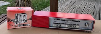 Retro set – rádio Europhon 723 TB.4 + opékač topinek ZNAK (Č - 2