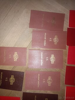 Vkladní knížky - 2