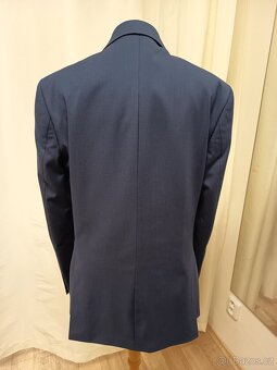 Pánský oblek tmavě modrý - 2