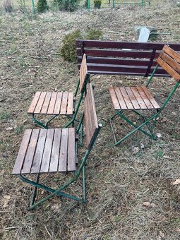 Zahradní skládací židle - 2
