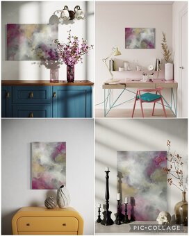 Abstraktní obraz Unicorn 70x50cm - 2