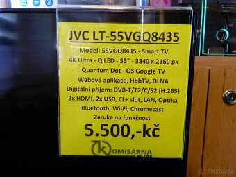 TV JVC LT55VGQ8435 - 2