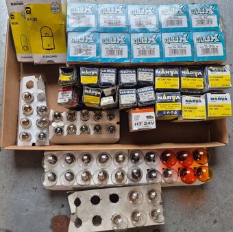 Zarovky 24V H4,H7,H3,H1 - 2