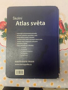 Školní atlas světa + ČR a Evropy - 2