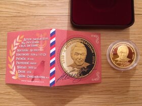 Zlatá mince Karel gott 75 - 2