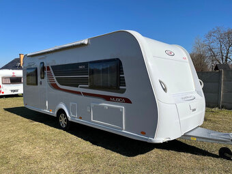 Karavan LMC MUSICA 560E 2013, Markýza, Nafukovací Předstan - 2